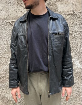 Vintage unisex δερμάτινο jacket M-L