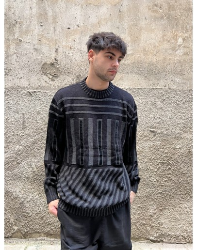 Vintage unisex μάλλινη μπλούζα XL