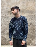 Vintage unisex μάλλινη μπλούζα M-L