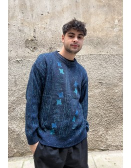 Vintage unisex μάλλινη μπλούζα L-XL