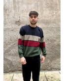 Vintage unisex πλεκτή μπλούζα M-L