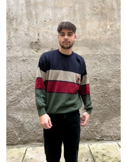 Vintage unisex πλεκτή μπλούζα M-L