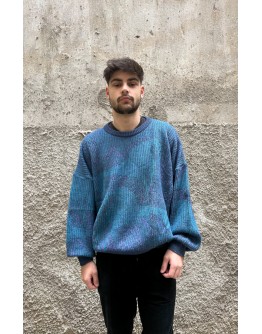 Vintage unisex μάλλινη μπλούζα XL