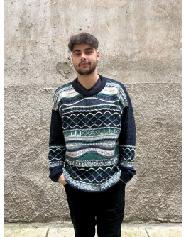 Vintage unisex μάλλινη μπλούζα L-XL