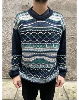 Vintage unisex μάλλινη μπλούζα L-XL