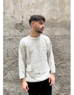 Vintage unisex πλεκτή μπλούζα XL