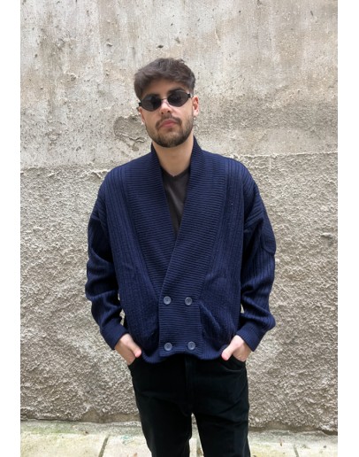 Vintage unisex μάλλινη ζακέτα L