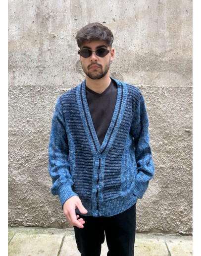 Vintage unisex μάλλινη ζακέτα L-XL