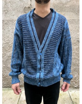 Vintage unisex μάλλινη ζακέτα L-XL
