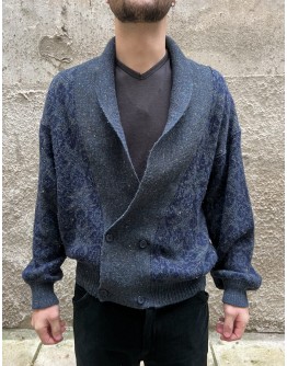 Vintage unisex μάλλινη ζακέτα L