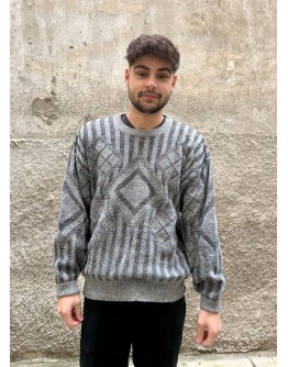 Vintage unisex μάλλινη μπλούζα L-XL