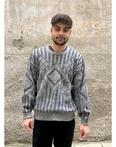Vintage unisex μάλλινη μπλούζα L-XL