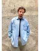 Vintage unisex denim πουκάμισο XL