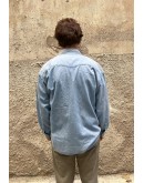 Vintage unisex denim πουκάμισο XL