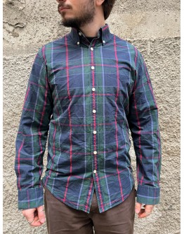 Vintage unisex καρό πουκάμισο Gant L