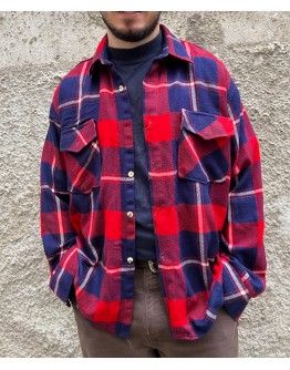 Vintage unisex flannel πουκάμισο Levi's L