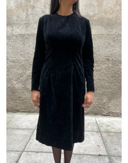 Vintage βελούδινο φόρεμα S