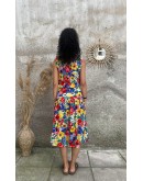 Vintage floral dress S