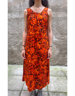Vintage floral dress S