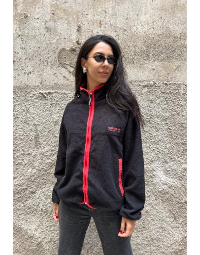 Vintage Adidas fleece jacket M