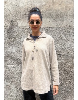 Vintage fleece top L