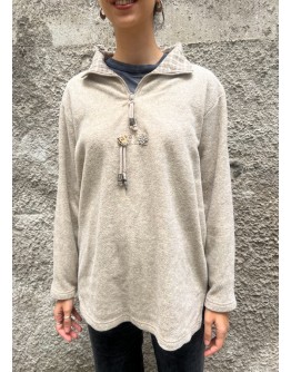 Vintage fleece top L