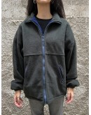Vintage unisex φλις ζακέτα M
