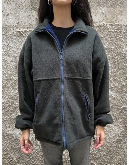 Vintage unisex φλις ζακέτα M