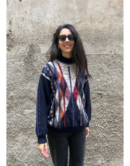 Vintage unisex μαλλινο πουλόβερ M-L