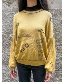 Vintage unisex πλεκτό πουλόβερ M