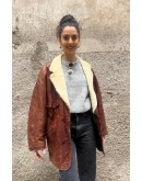 Vintage leather jacket L