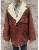 Vintage leather jacket L