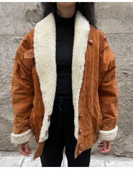 Vintage suede δερμάτινο jacket M