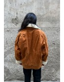 Vintage suede δερμάτινο jacket M