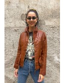 Vintage leather jacket S