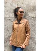 Vintage leather jacket L