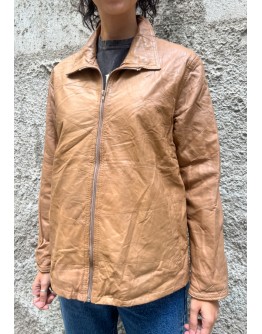 Vintage leather jacket L