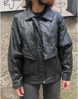 Vintage leather jacket M