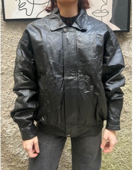 Vintage leather jacket L