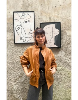 Vintage δερμάτινο jacket M-L