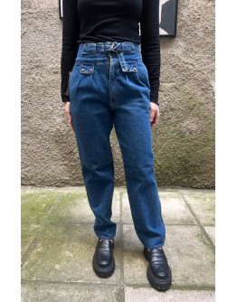 Vintage 90's denim παντελόνι S