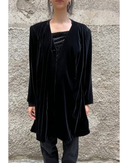Vintage βελούδινo jacket XL