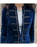Vintage velvet jacket S
