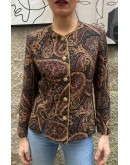 Vintage printed shirt S