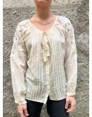 Vintage silk shirt L