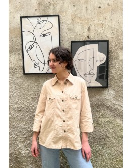 Vintage corduroy shirt L