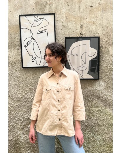 Vintage corduroy shirt L