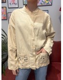 Vintage linen shirt XL