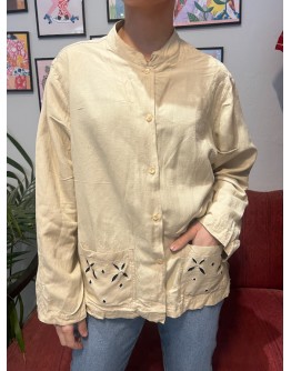 Vintage linen shirt XL