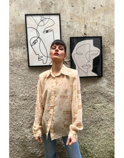 Vintage printed shirt